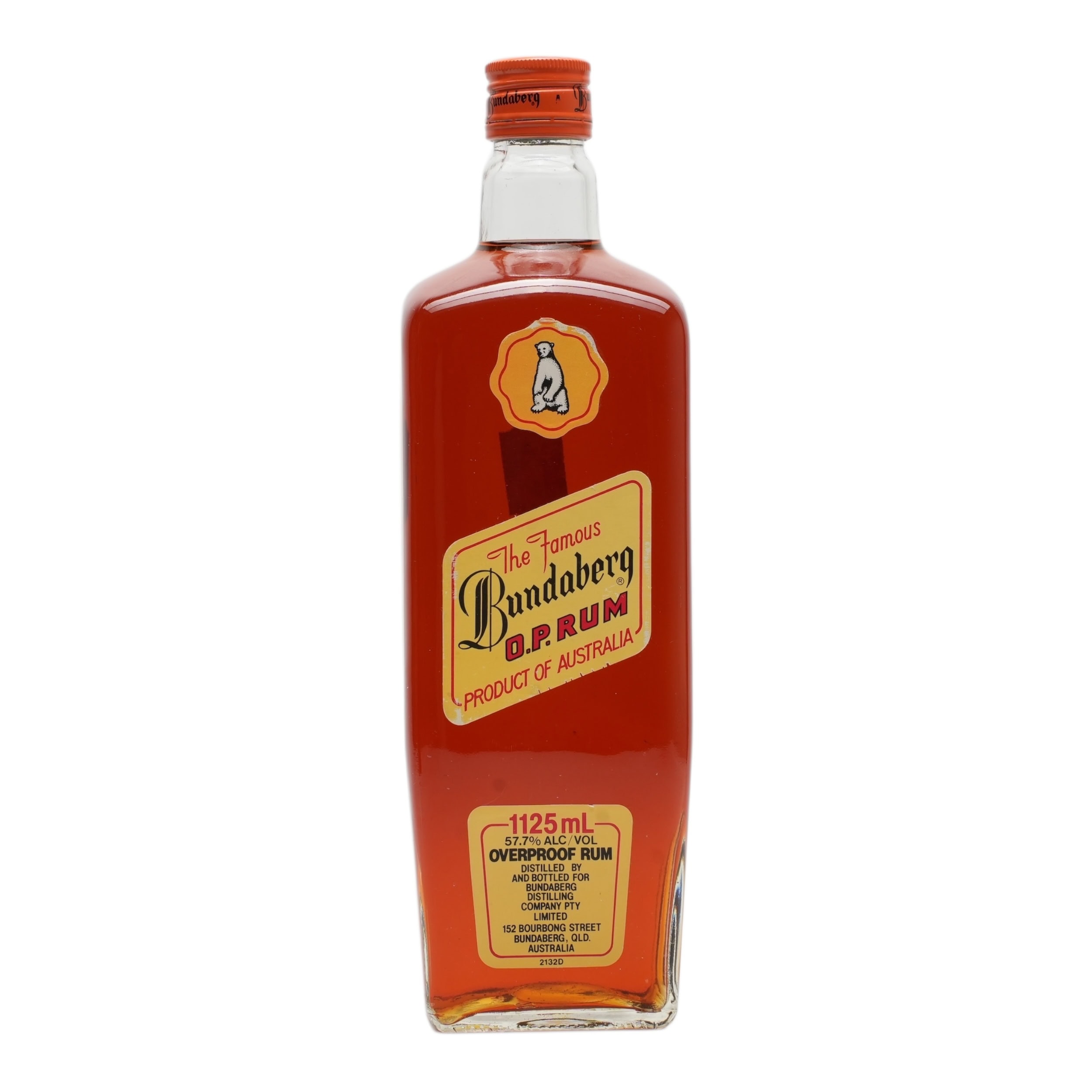Bundaberg O.P Rum 1125ml - 110422 | Wickmans Fine Wine Auctions