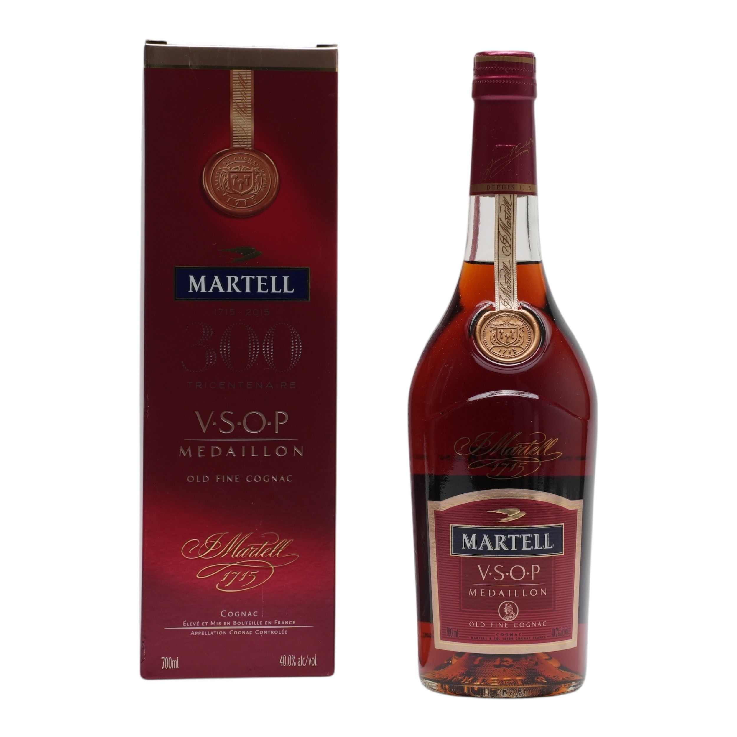 Martell V.S.O.P Medaillon - 300 Tricentenaire Release Cognac