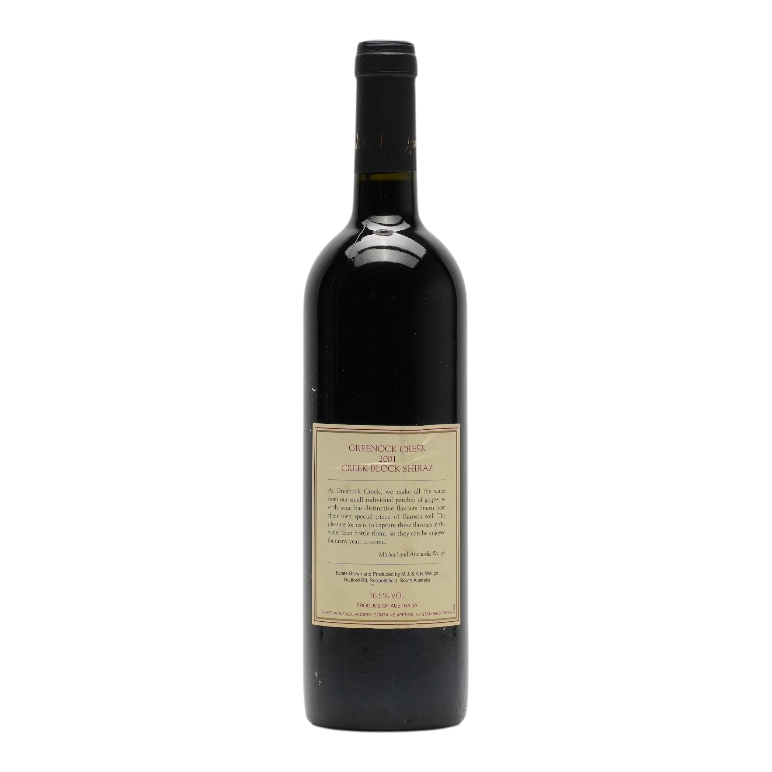 ワイン Greenock Creek 2020Fifteen Claims Shiraz Greenock Creek